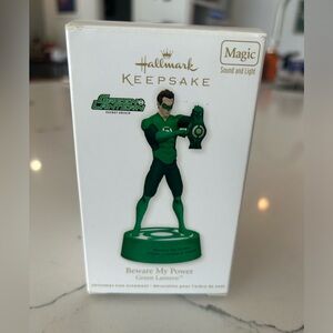Hallmark Keepsake Ornament: Green Lantern “Beware My Power”